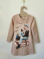 Dívčí šaty s batůžkem 116-140