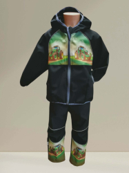 Softsheelová souprava chlapecká traktor