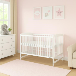 Dětská postýlka New Baby LILLY bílá