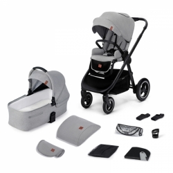 KINDERKRAFT Kočárek kombinovaný Everyday 2v1 Light Grey