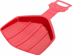 Kluzák na sníh Klaun 57x33cm sáňkovací lopata dětská