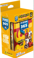  PANINI FIFA 365 2025/2026 - ADRENALYN - plechová krabička (hranatá)