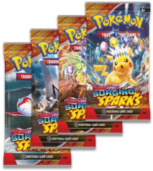 Box 36 ks balíčků originál Pokémon TCG  Pokémon TCG: SV08 Surging Sparks - Booster