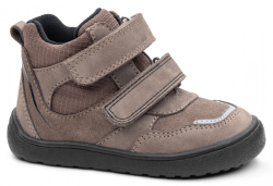 Chlapecké celoroční barefoot boty s membránou  Banet brown