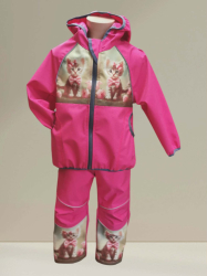 Softsheelová souprava dívčí kočička
