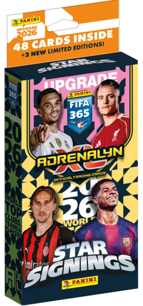  PANINI FIFA 365 2025/2026 - ADRENALYN karty - STAR SIGNINGS